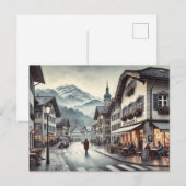 Restaurants in de buurt van Interlaken Switzerland Briefkaart (Voorkant / Achterkant)