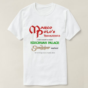 Restaurants in Marco Polo, Evanston, IL T-shirt