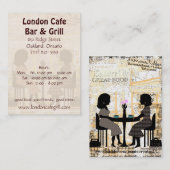 Restaurants Visitekaartjes (Voorkant / Achterkant)