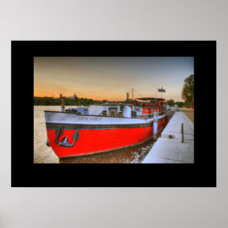 Restaurantschap "John Barnett" Poster