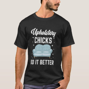 Restaurateur Meubileren Opvulling Verfijner Bekled T-shirt