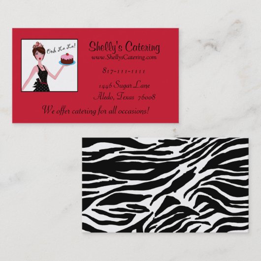 Restauration Cartes de visite DIVA (Devant / Derrière)