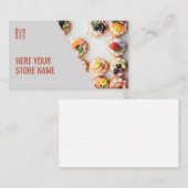 Restauration gastronomique moderne Carte de visite (Devant / Derrière)