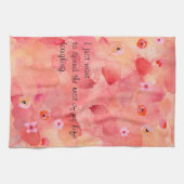 Reste de ma vie riant Serviette de cuisine 16" x 2 (Horizontal)