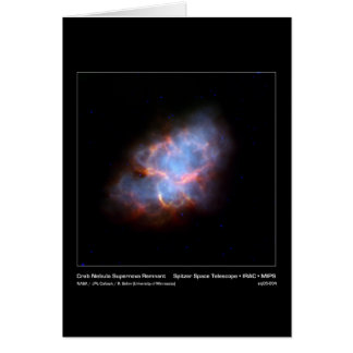 Reste de supernova de nébuleuse de crabe -