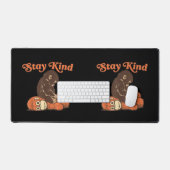 Reste gentil bébé singe punch peluche mignonDrôle (Clavier et souris)