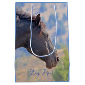 Reste sauvage !, sac cadeau (Dos)