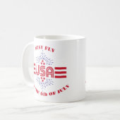Reste stylé, c'est le 4 juillet mug à café (Devant gauche)