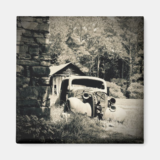 Resten door de haard magneet