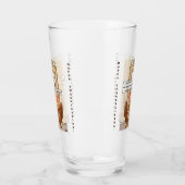 Resten Frosted Beer Glass Glas (Links)