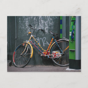 Resten op graffitti briefkaart