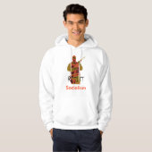 resten, socialisme hoodie (Voorkant volledig)