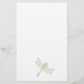 Resten van vliegers en libellen briefpapier (Achterkant)