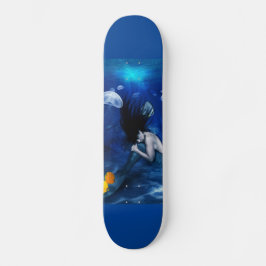 Resten van zeemeerminnen skateboard