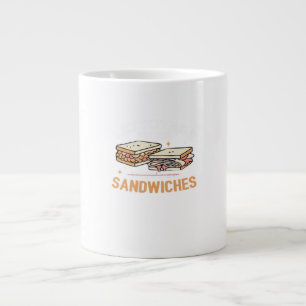 Resten Zijn Voor Opgavers Sandwichters Essentieel Extra Grote Beker