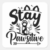 rester autocollant pawsitive (Devant)