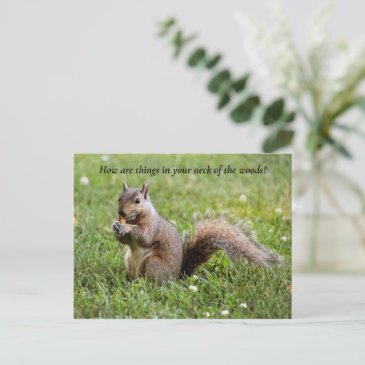 Rester connecté à travers la carte postale Miles (Debout devant)