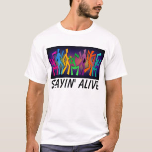 Rester le T-shirts vivant, disco