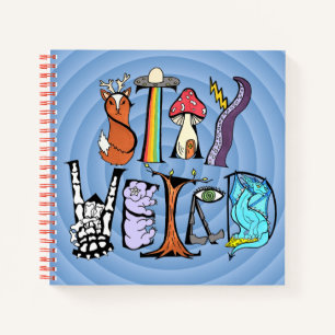 Rester un Carnet de carnet de notes bizarre