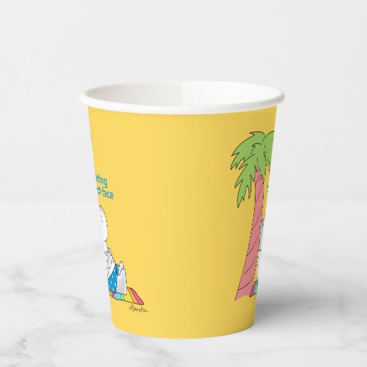 RESTERENDE BEACH FACE Belly Button Hippo Boynton P Papieren Bekers (Links)