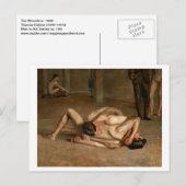 Resterijen door Eakins Briefkaart (Voorkant / Achterkant)