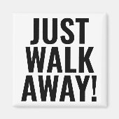 Restez À L'Écart Du Magnet RefrIgerator (Devant)