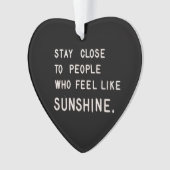 Restez à proximité des personnes qui ont envie de  (devant)