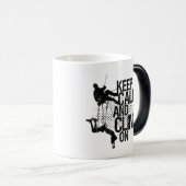 Restez au calme et grimpez sur la Mug d'Escalade d (Devant droit)