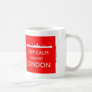 Restez au calme et visitez London Mug