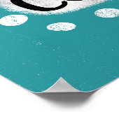Restez au cours Poster Wall Art (Coin)