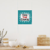 Restez au cours Poster Wall Art (Cuisine)