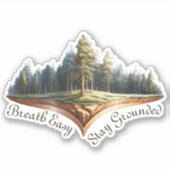 Restez au sol Sticker Relax & Unwind (Devant)