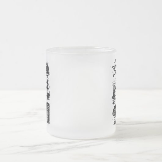 Restez bizarre Goth Vibes de cuisine givrée Mug (Centre)