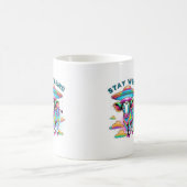 "Restez bizarre" OVNI Cow Mug (Centre)