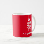 Restez calme C'est Ramadan Musulman Mug islamique (Devant droit)
