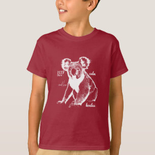 Restez calme et aimez Koalas T-Shirt