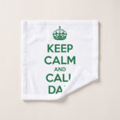 Restez calme et appelez papa (Gant de toilette)