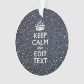 Restez calme et ayez votre texte à minuit (devant)