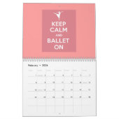 Restez calme et ballet sur le calendrier (Feb 2026)