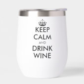 Restez calme et buvez du vin drôle (Gauche)