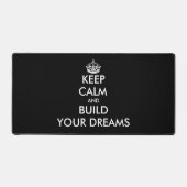 Restez calme et construisez votre tapis de bureau (Recto)
