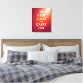 Restez calme et continuez à imprimer sur la toile  (Insitu(Chambre))