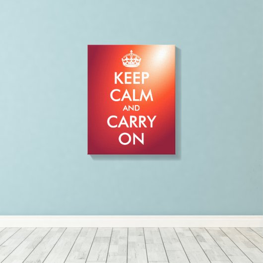 Restez calme et continuez à imprimer sur la toile  (Insitu (Plancher de Bois))