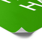 Restez calme et faire la fête poster dur | Personn (Coin)