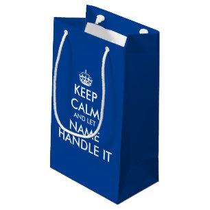 Restez calme et laissez-le manipuler drôle sac cad