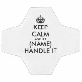 Restez calme et laissez (nom) s'en occuper amusant (Plat)