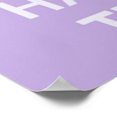 Restez calme et prenez un thé Poster (Coin)