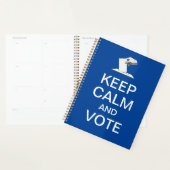 Restez calme et votez 2026 (Devant avec enveloppe)