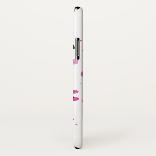 Restez Chic Rose Chaud | COQUE IPHONE (Dos/Droite)