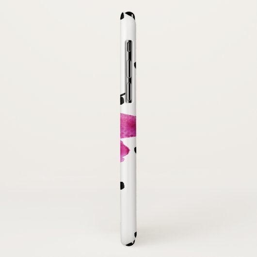 Restez Chic Rose Chaud | COQUE IPHONE (Dos/Gauche)